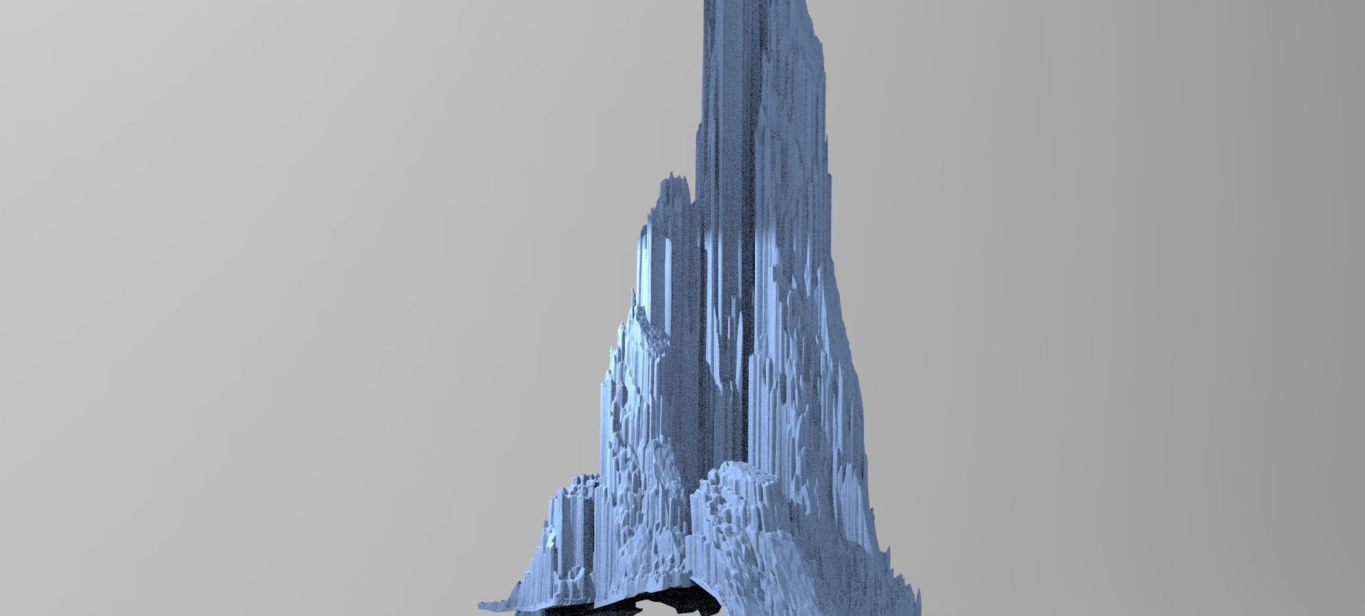 Mount Olympus mountain 1 3D model_1
