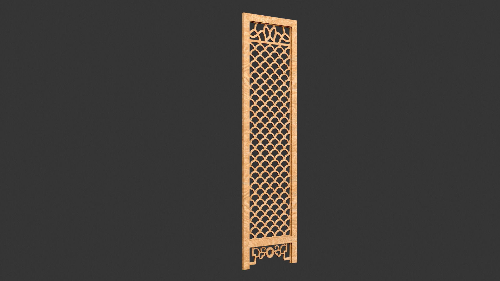 Decorative Door Element 3D model_21