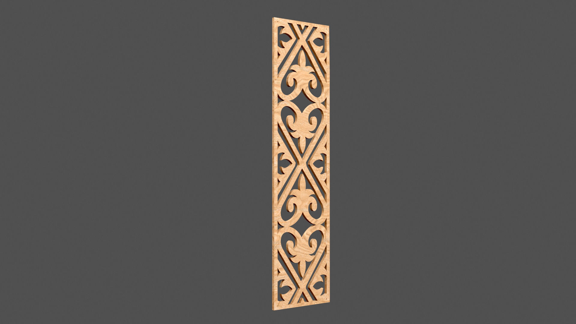 Decorative Door Element 3D model_22