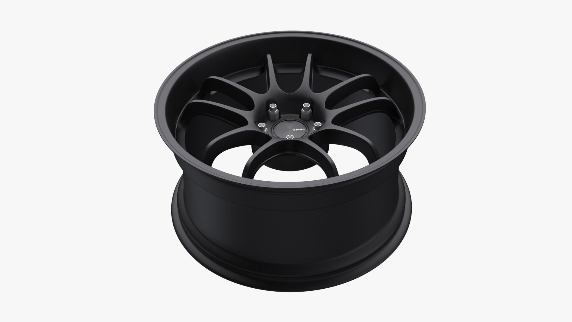 Enkei PF01 EVO Wheel Rim 3D model_7