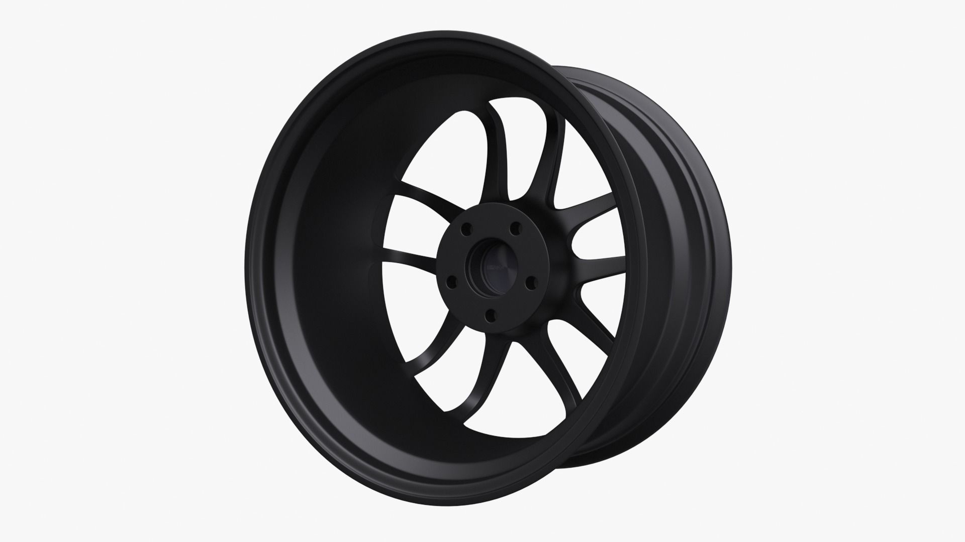 Enkei PF01 EVO Wheel Rim 3D model_2
