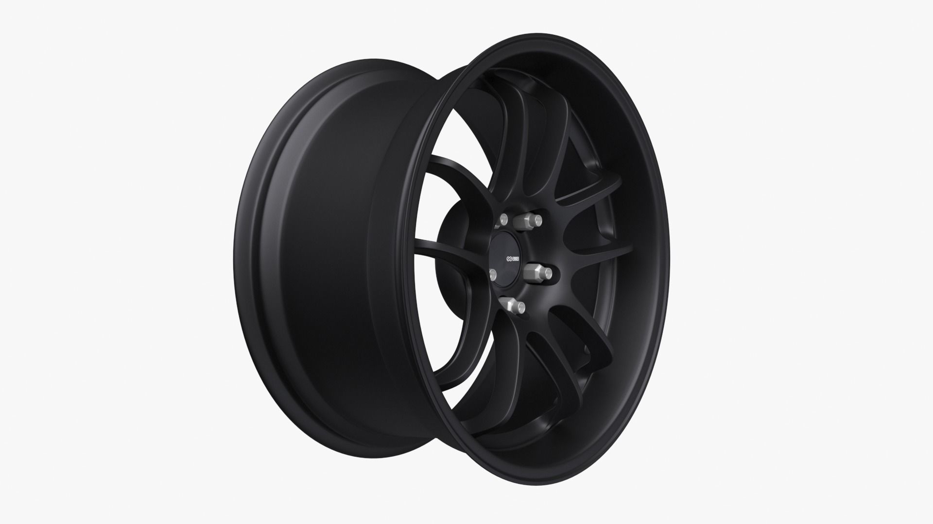 Enkei PF01 EVO Wheel Rim 3D model_1