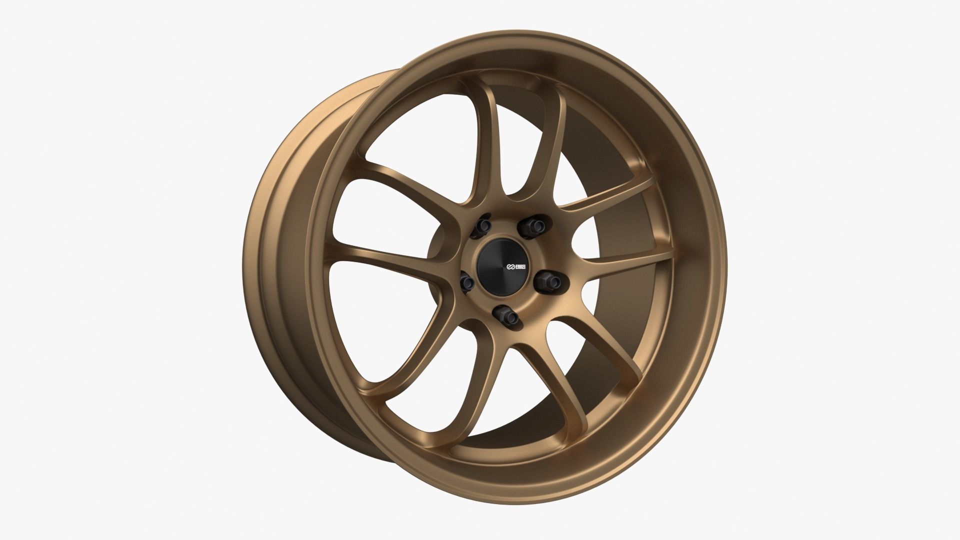 Enkei PF01 EVO Wheel Rim 3D model_13
