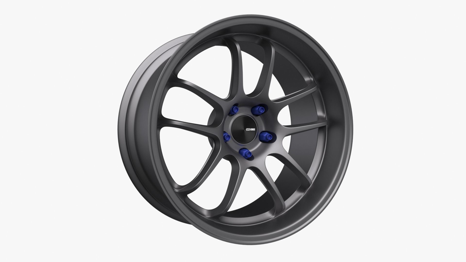 Enkei PF01 EVO Wheel Rim 3D model_12