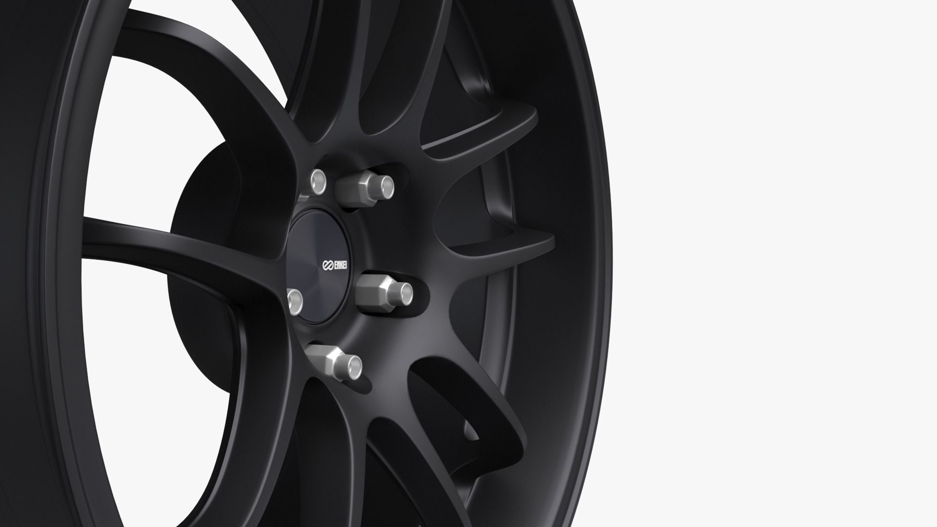 Enkei PF01 EVO Wheel Rim 3D model_6