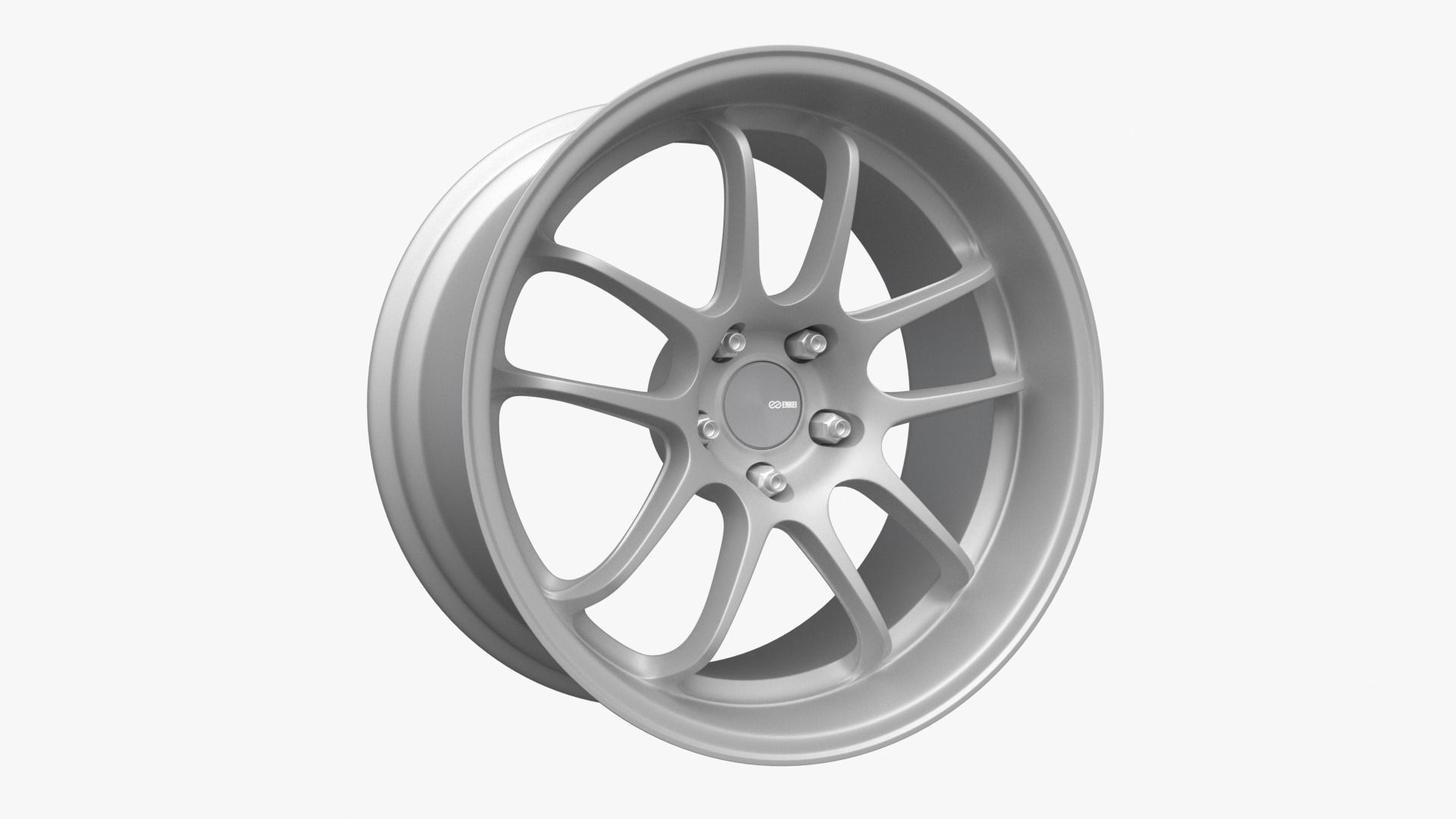 Enkei PF01 EVO Wheel Rim 3D model_10