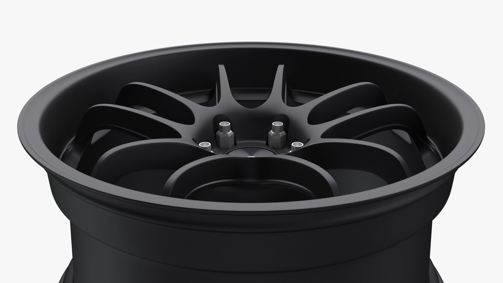 Enkei PF01 EVO Wheel Rim 3D model_8