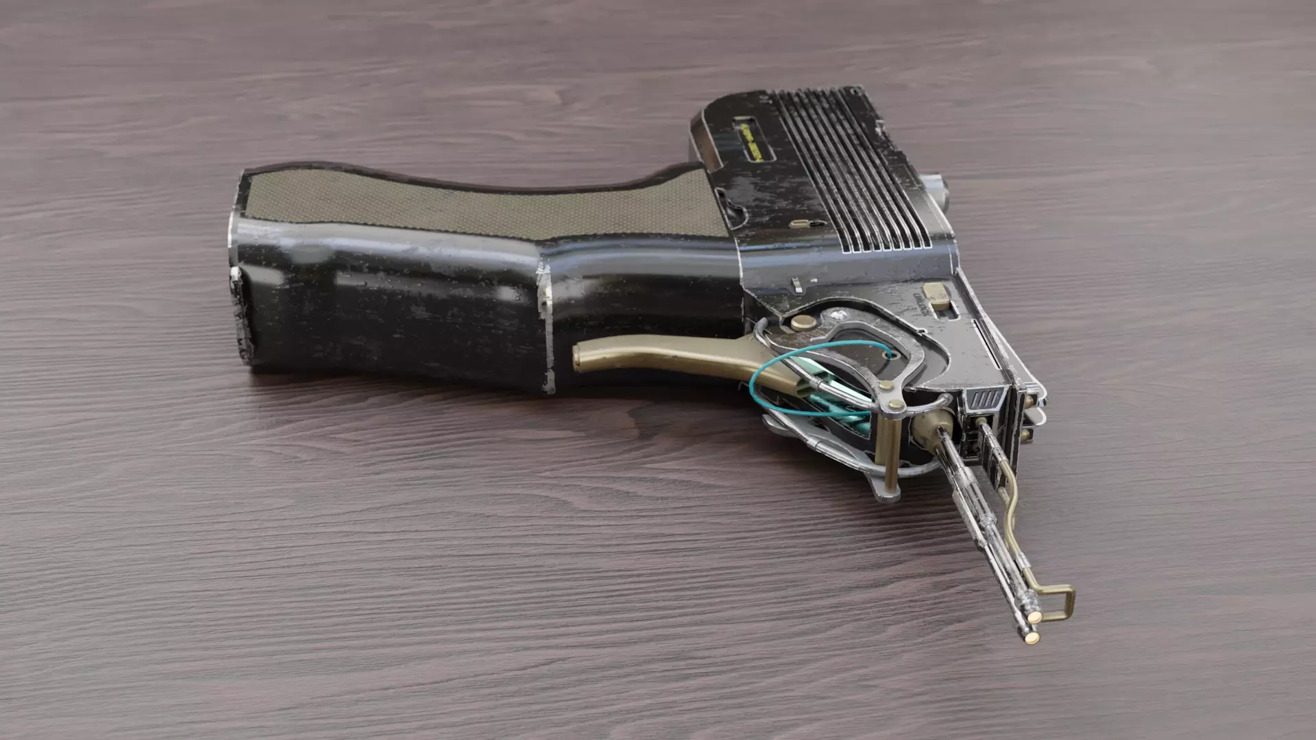 Plasma Gun V4 3D model