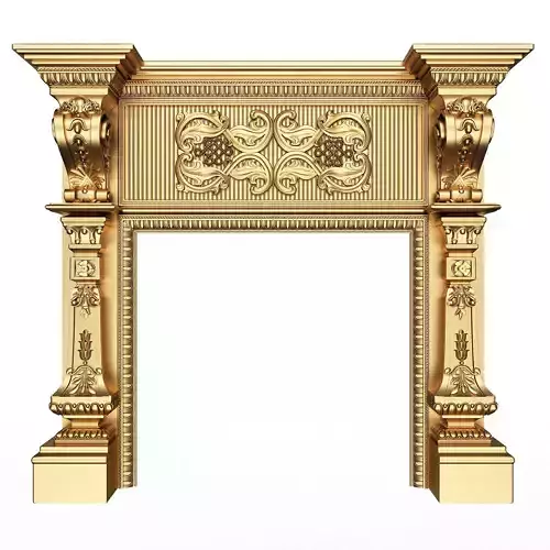 Classic Fireplace 08