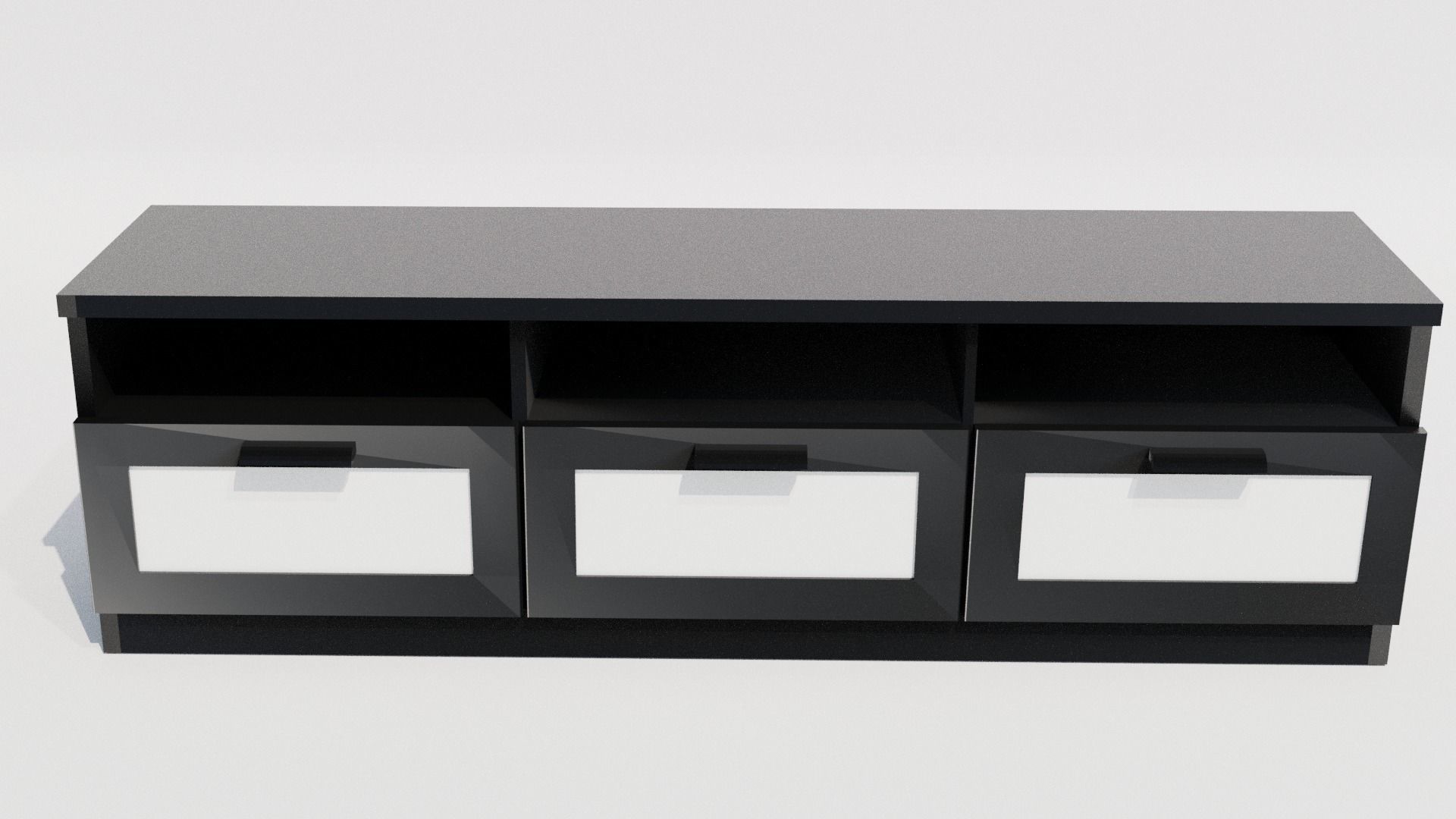 TV Stand Free 3D model_3