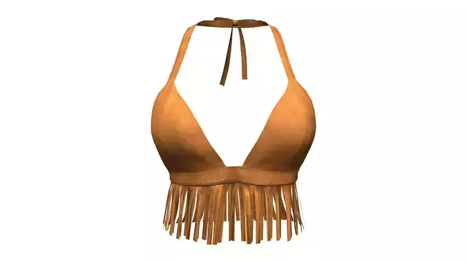 Fringe Suede Bra