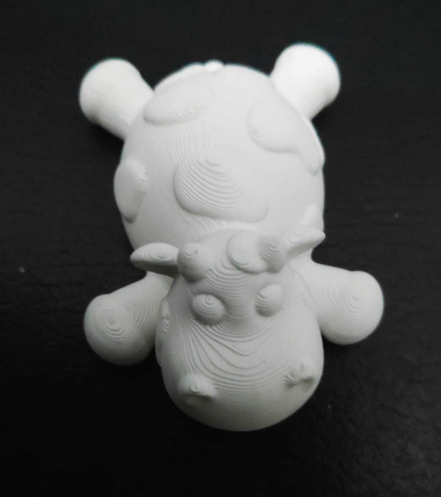 Lying Cow 3D print model_7