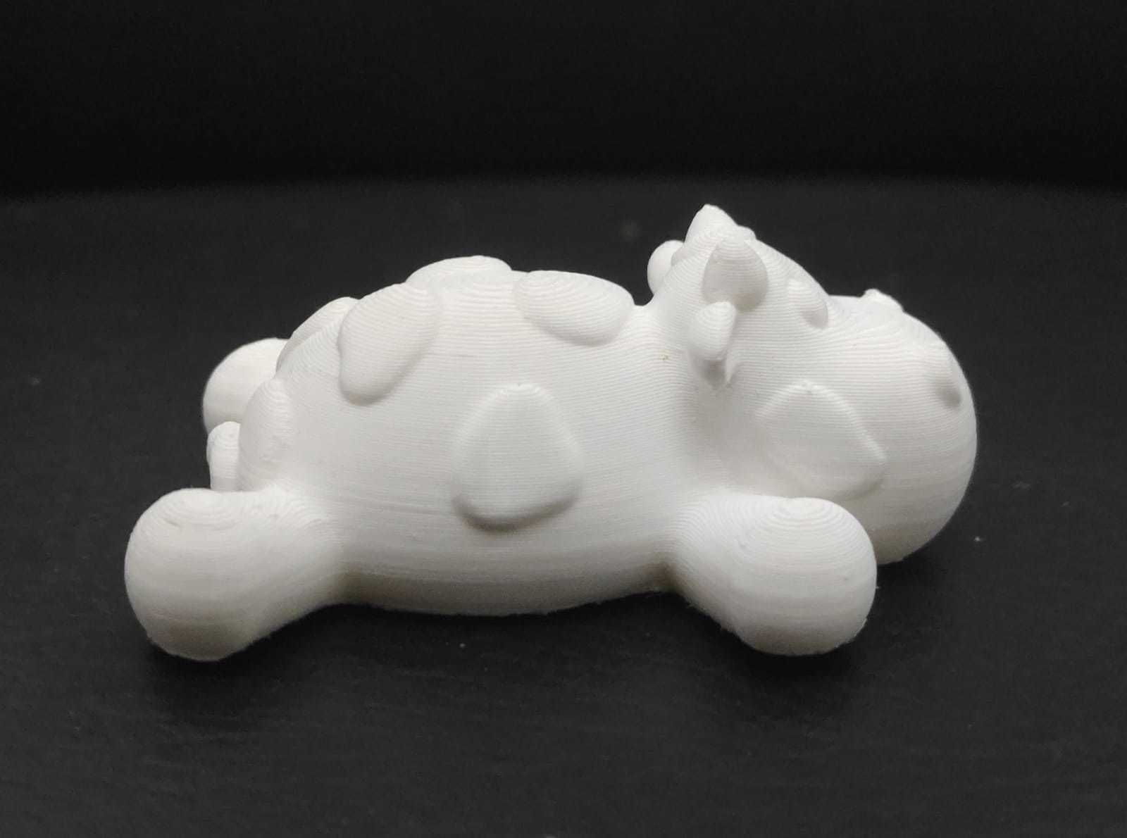 Lying Cow 3D print model_8
