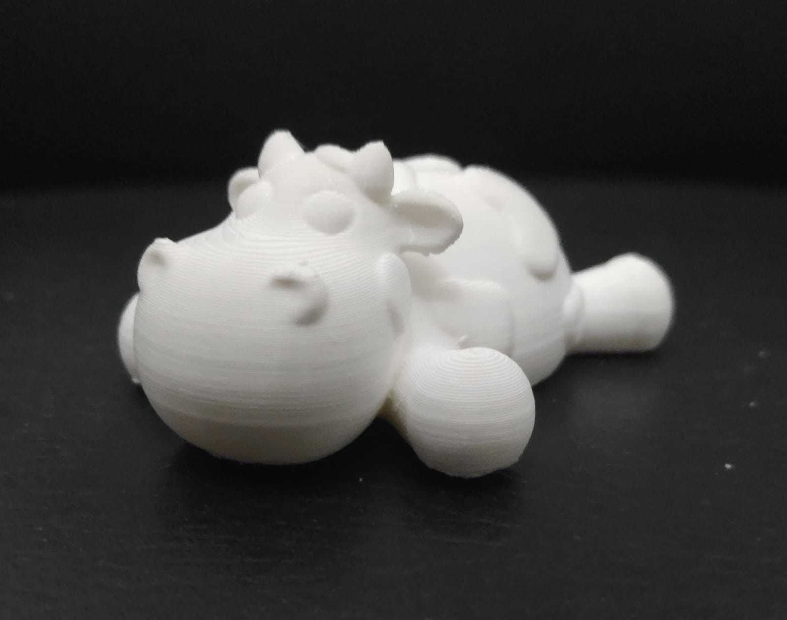Lying Cow 3D print model_5