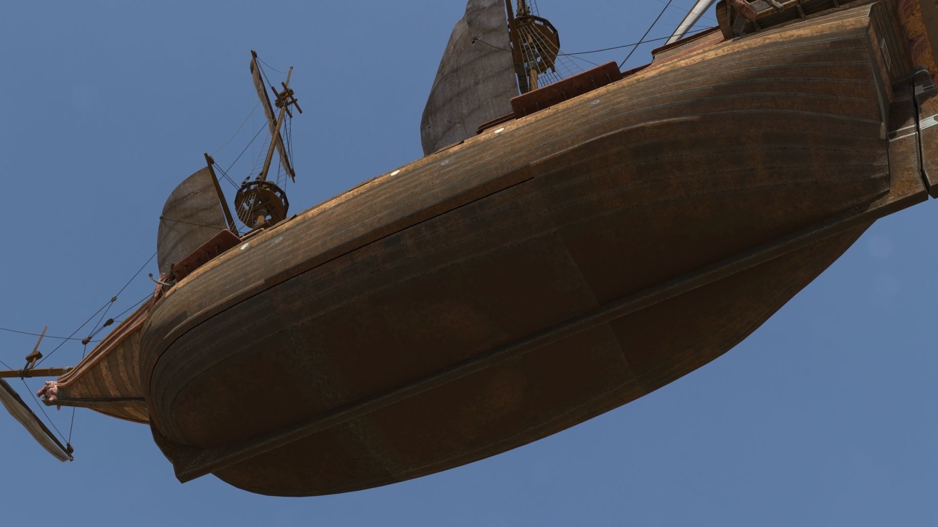 GALLEON SHIP 3D model_1