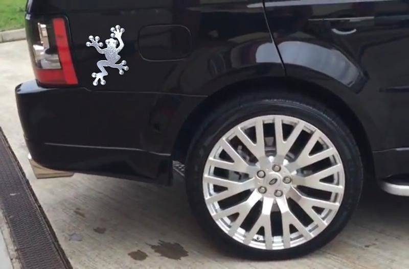 Frog Sticker 3D model_7