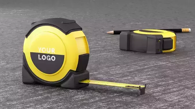 Meter Tool Rigged Low-poly 3D model Meter Tool Rigged Low-poly 3D model