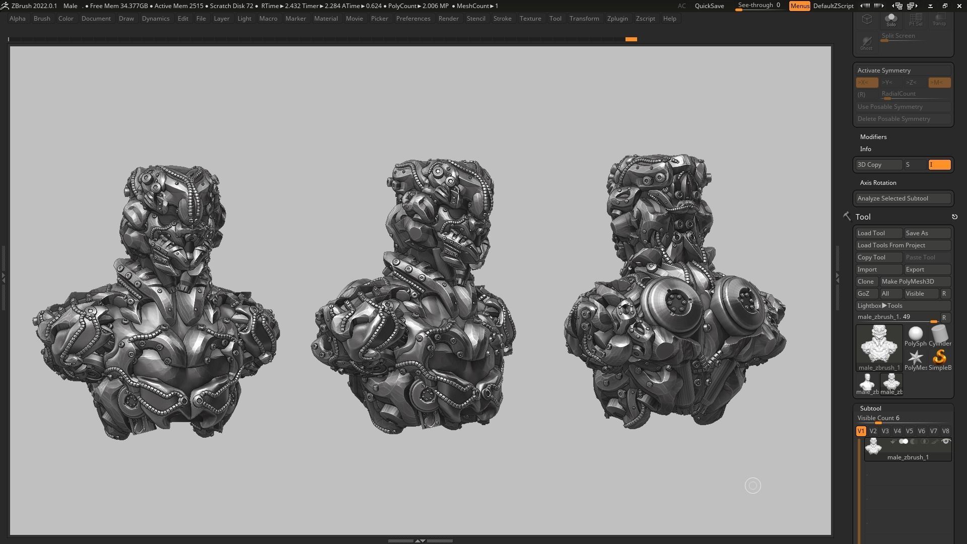 robot a10 3d print model 3D print model_13