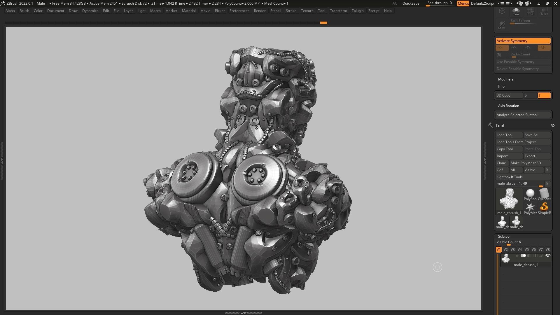 robot a10 3d print model 3D print model_8