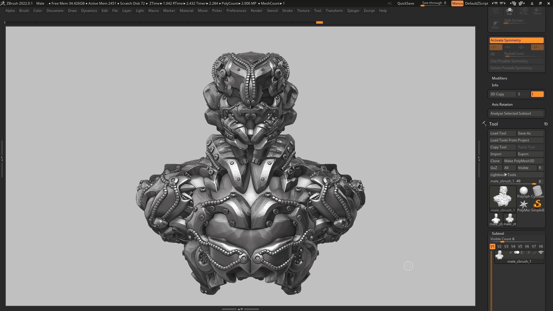 robot a10 3d print model 3D print model_10