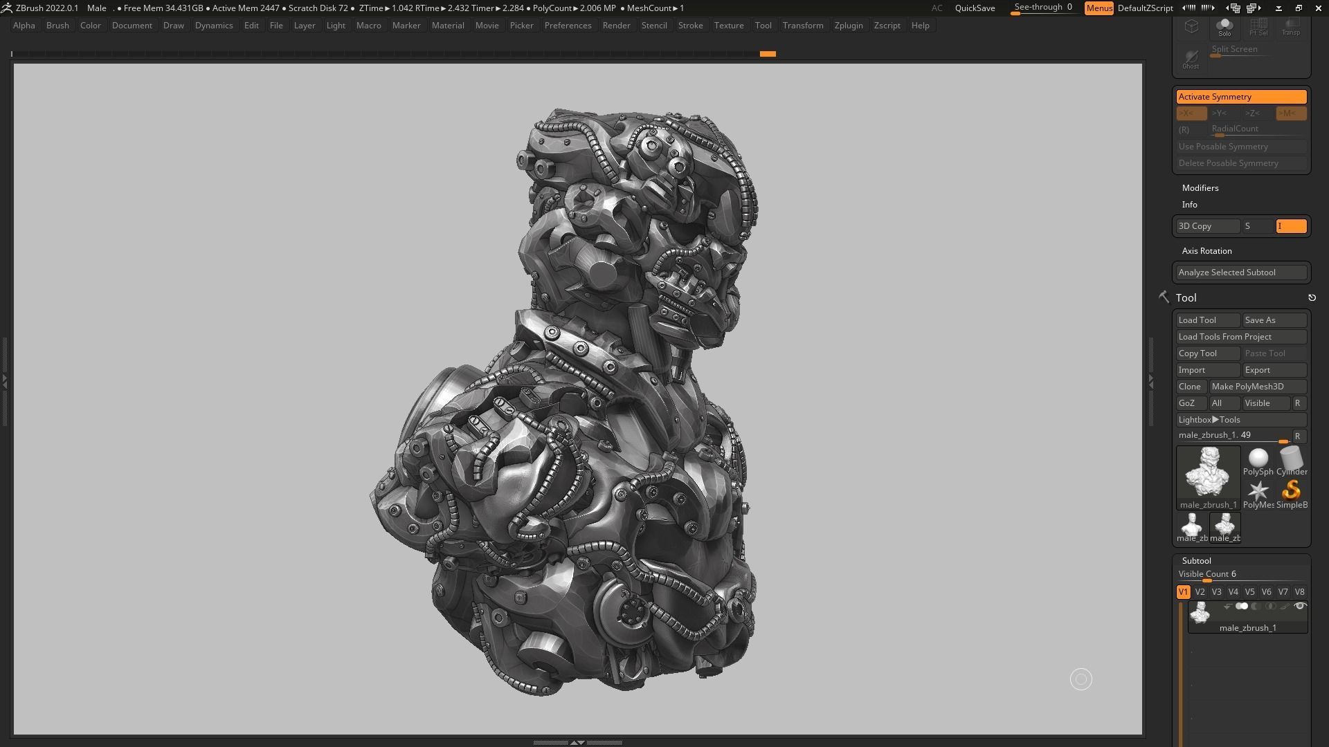 robot a10 3d print model 3D print model_3