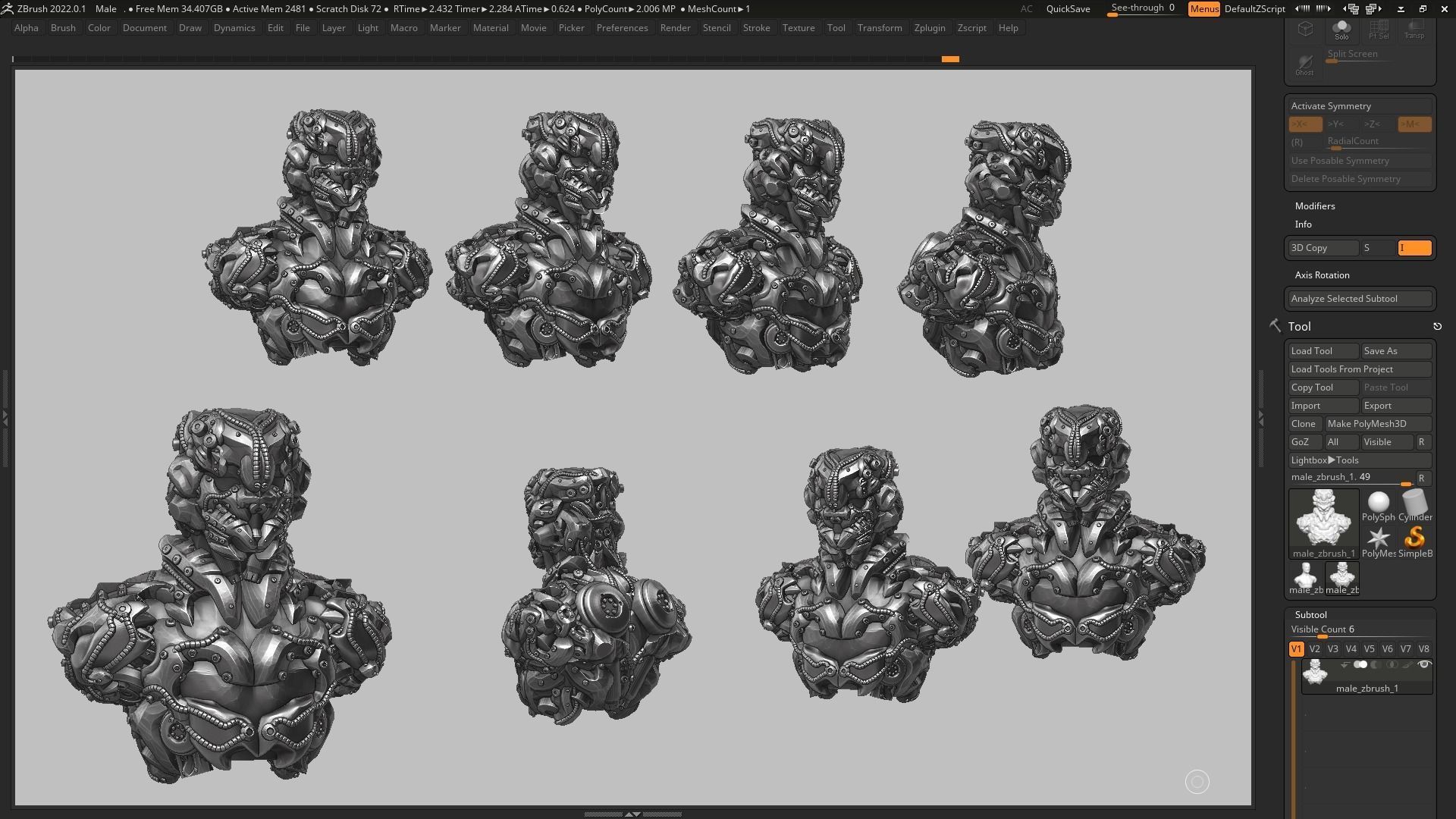 robot a10 3d print model 3D print model_11