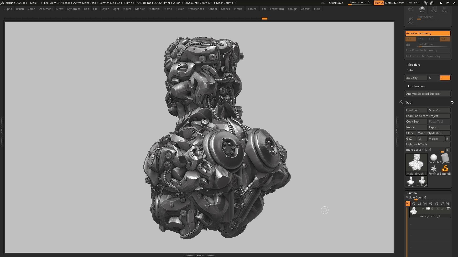 robot a10 3d print model 3D print model_9