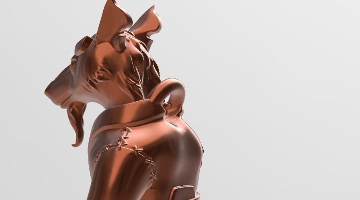 Splinter WITH extra Master Splinter keychain 3D print model 3D print model_6