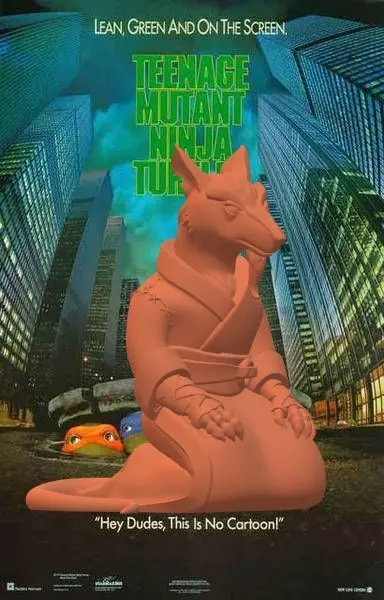 Splinter WITH extra Master Splinter keychain 3D print model 3D print model_0