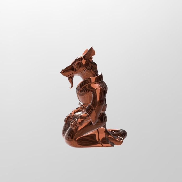 Splinter WITH extra Master Splinter keychain 3D print model 3D print model_4