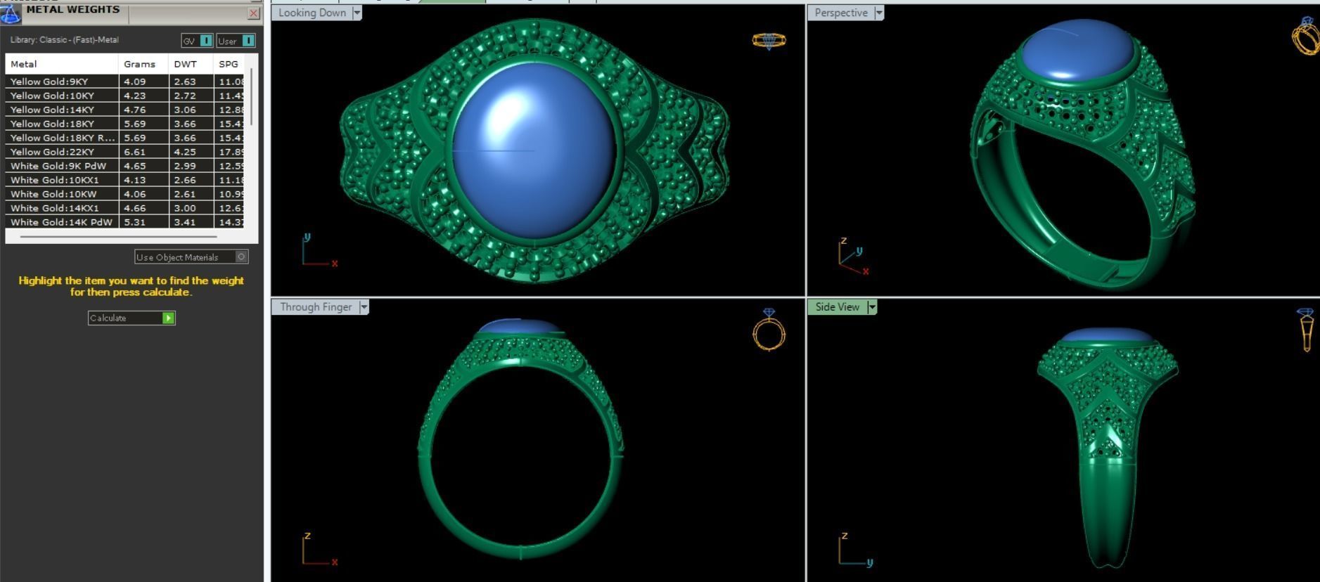 PACK OF 20 MENS RINGS 3D print model_9