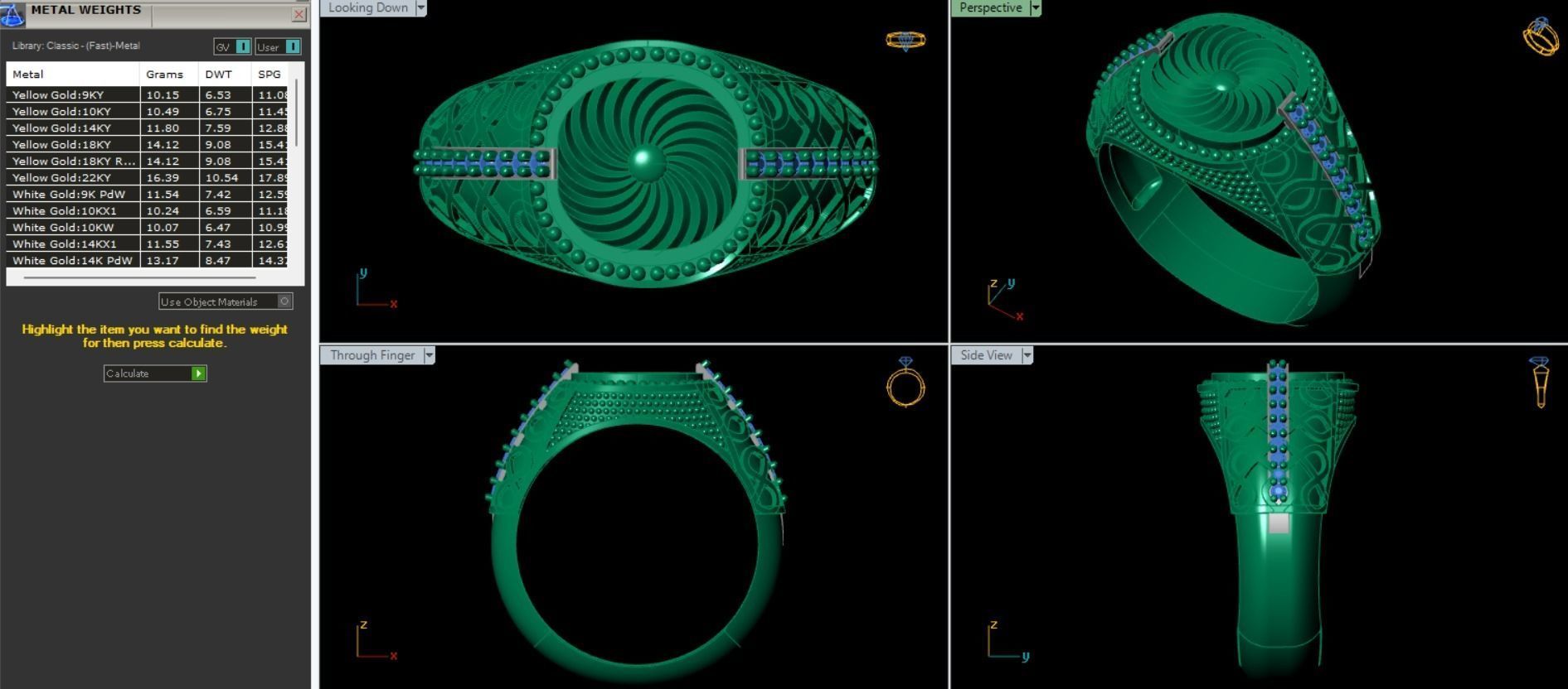 PACK OF 20 MENS RINGS 3D print model_15