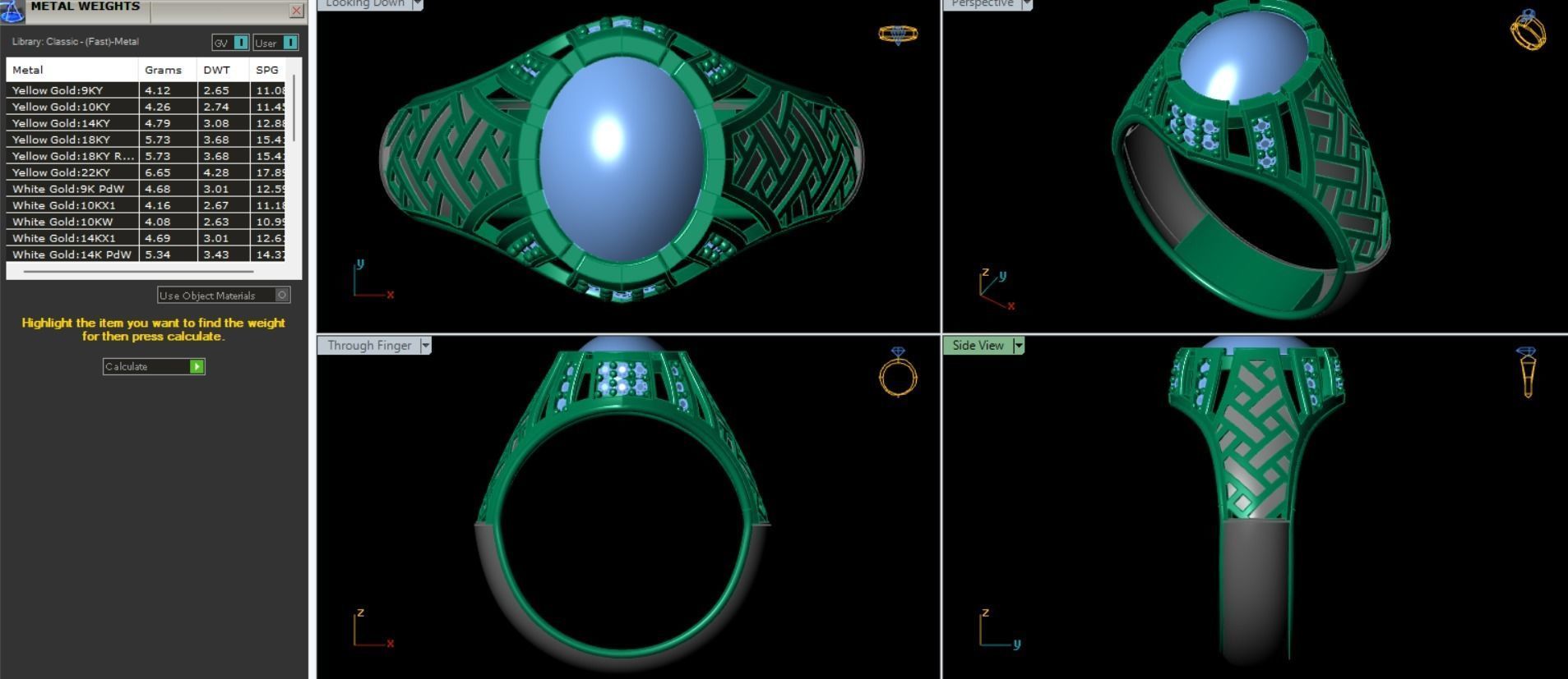 PACK OF 20 MENS RINGS 3D print model_10