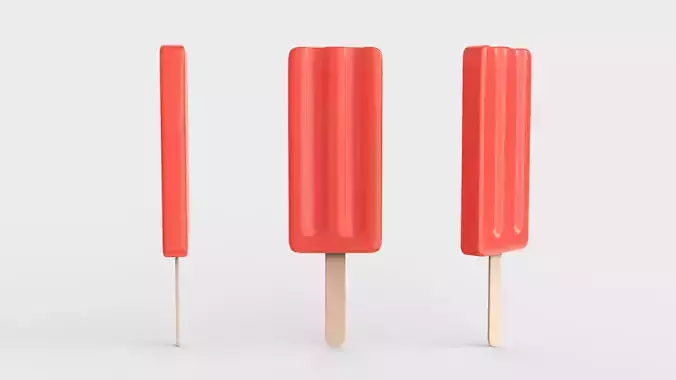Ice Pop 3D model