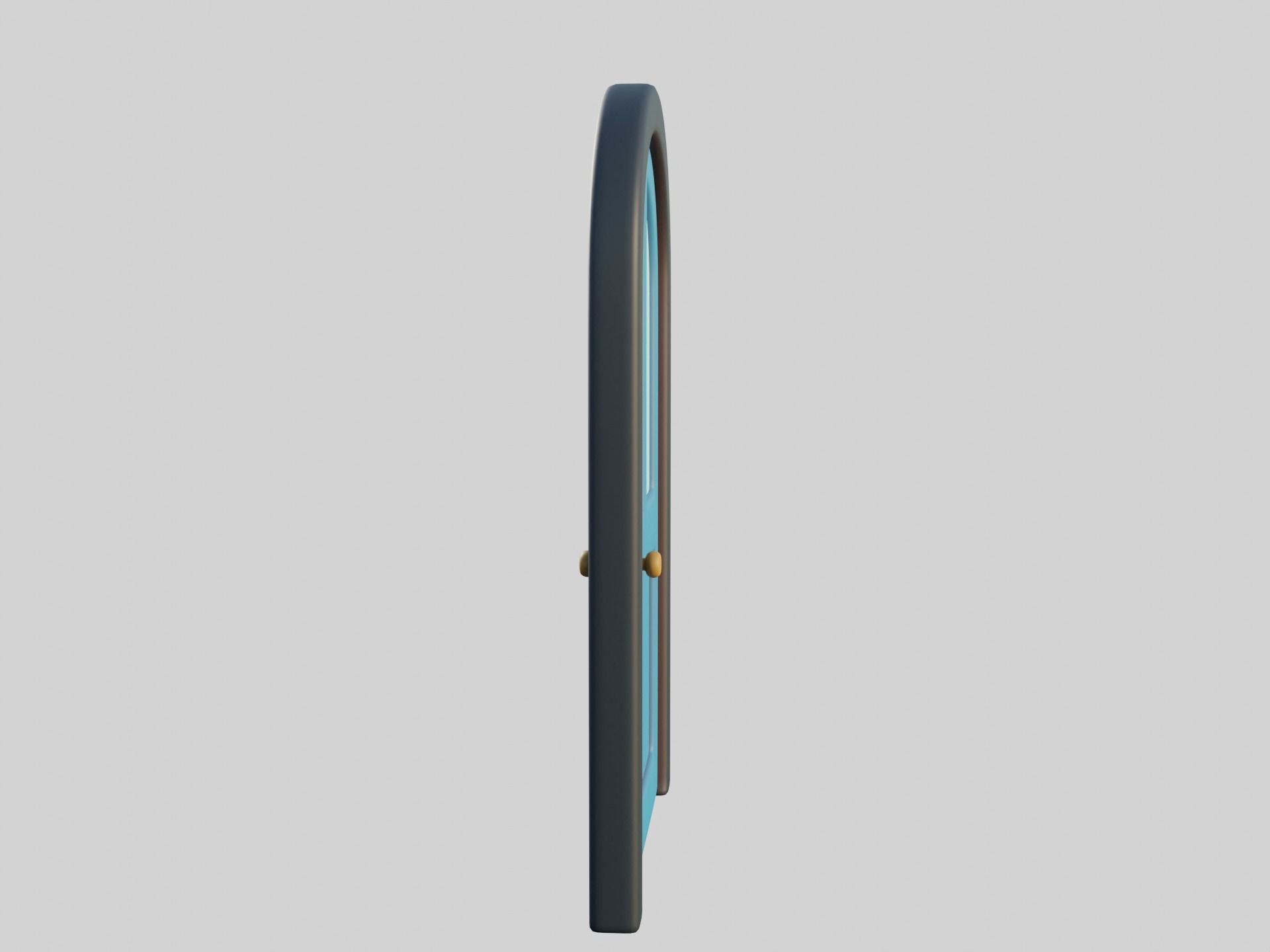 Cartoon Door 12Ga 3D model_2