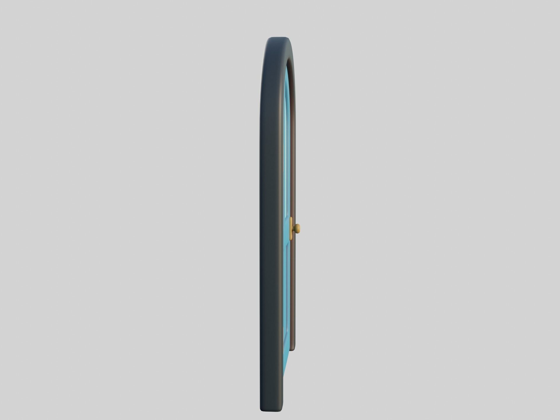 Cartoon Door 12Ga 3D model_7