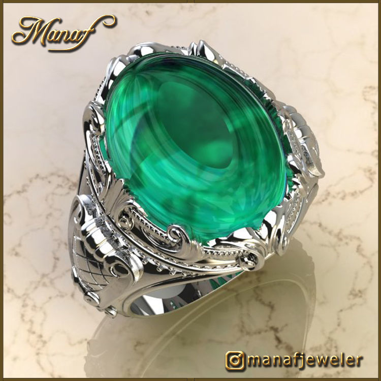 Mens ring STL 3D print model_5