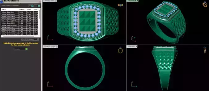 PACK OF 20 GENTS RINGS