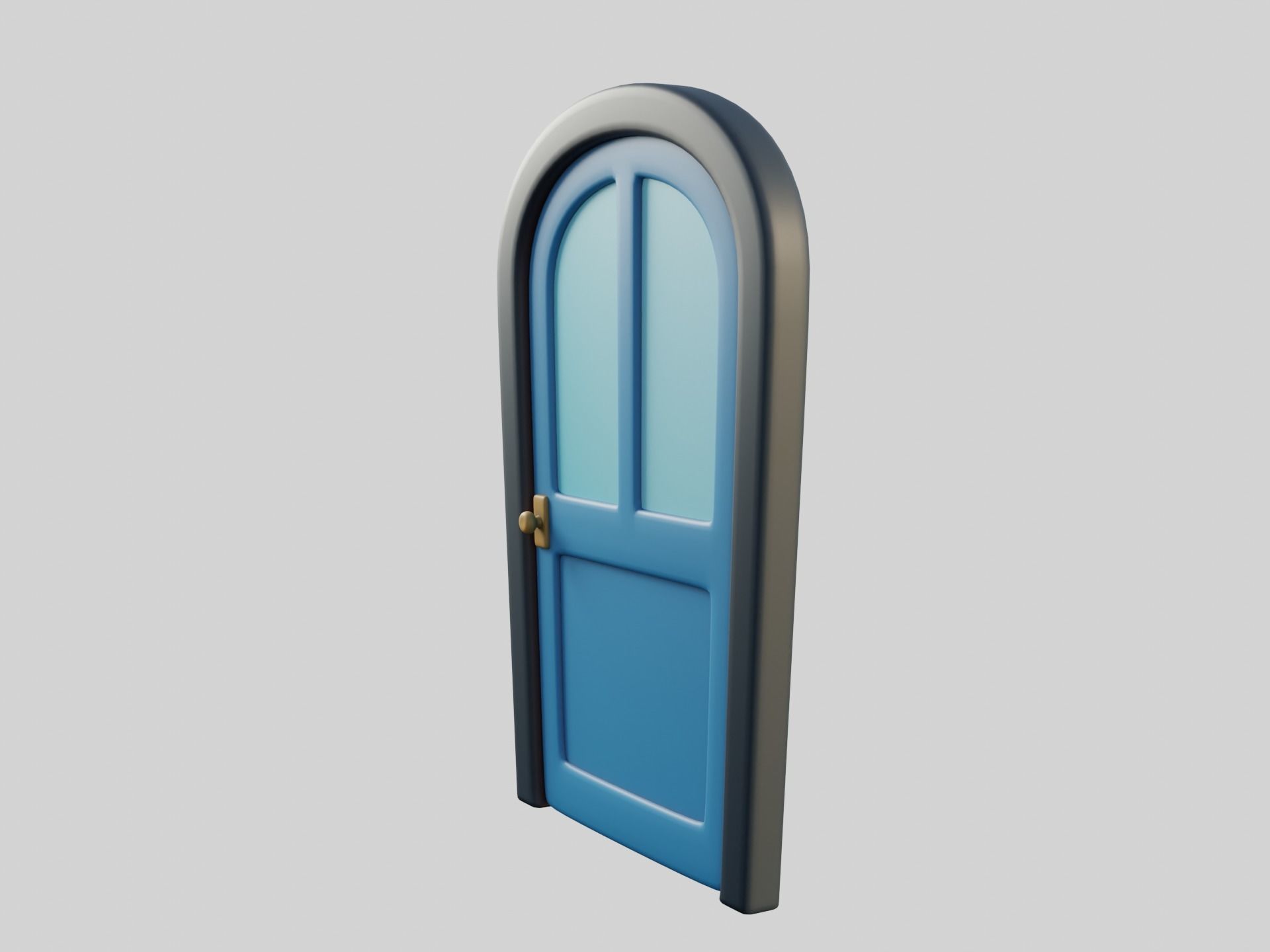 Cartoon Door 12Gb 3D model_8
