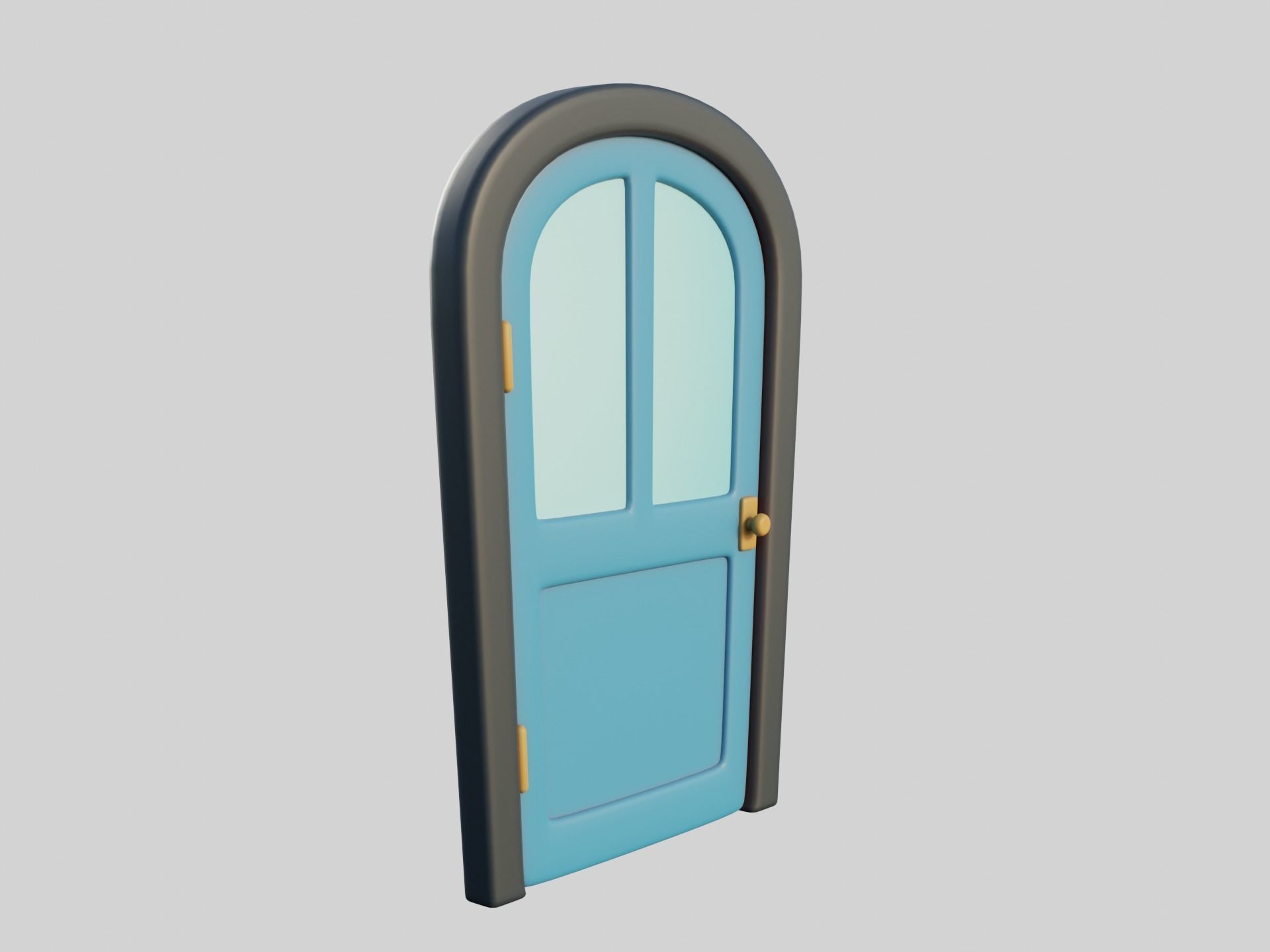 Cartoon Door 12Gb 3D model_6