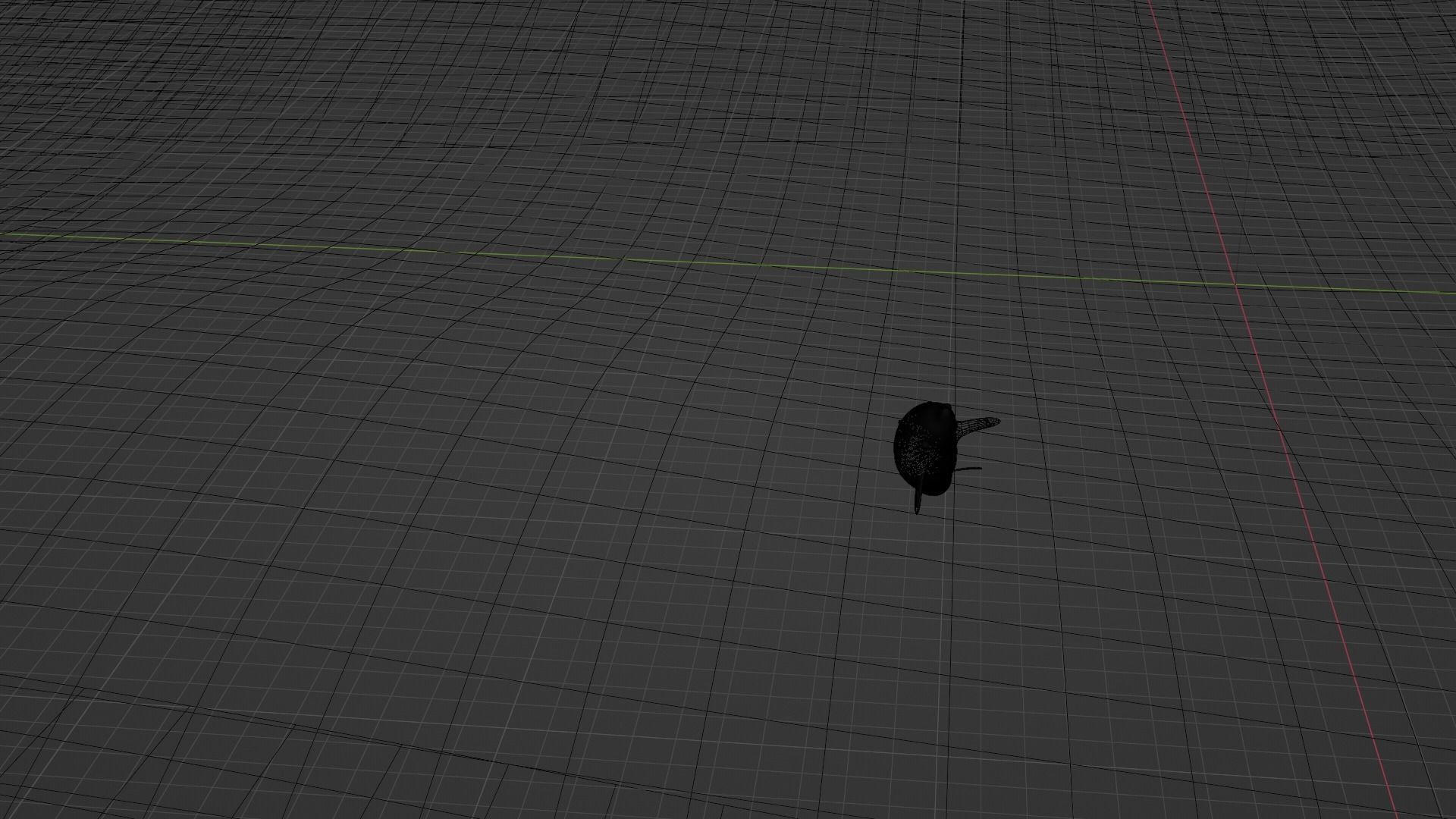 Animated Cartoony Dolphin Low-poly 3D model_5