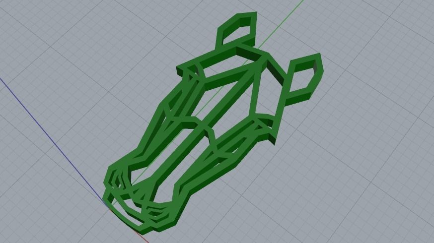 Horses head Model 1548 3D print model_2