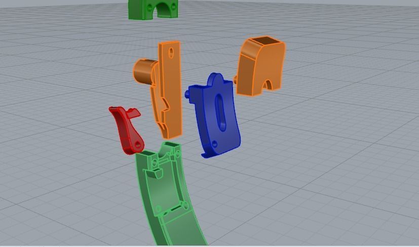 Bracelet Model 1540 3D print model_3