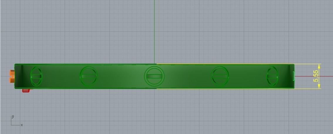 Bracelet Model 1540 3D print model_7