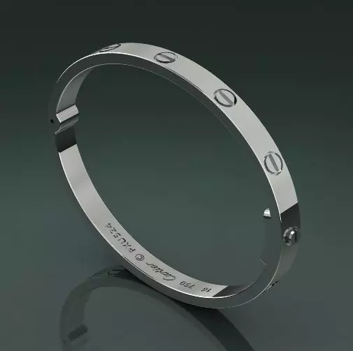 Bracelet Model 1540 3D print model_0