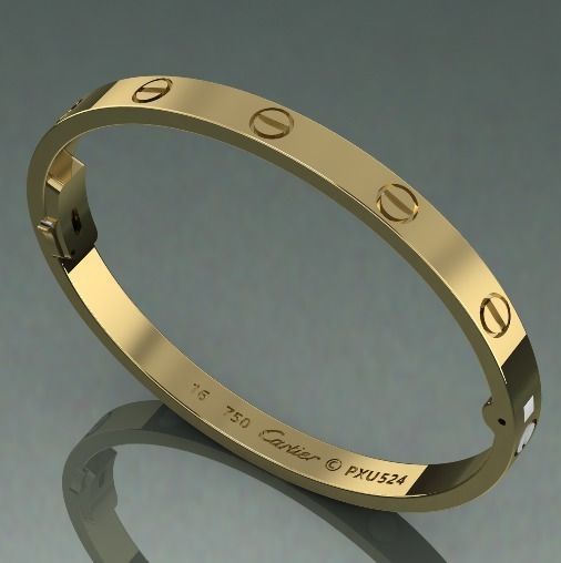 Bracelet Model 1540 3D print model_1