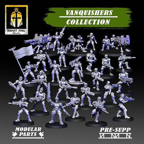 Vanquishers Collection 3D print model