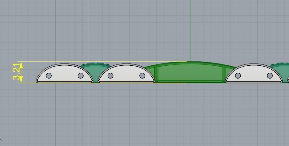 Bracelet Model 1557 3D print model_9