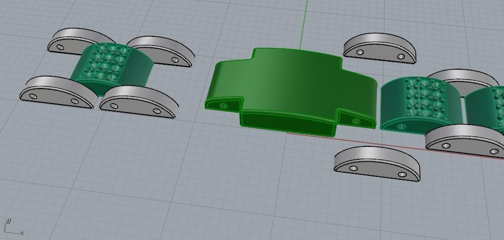 Bracelet Model 1557 3D print model_6