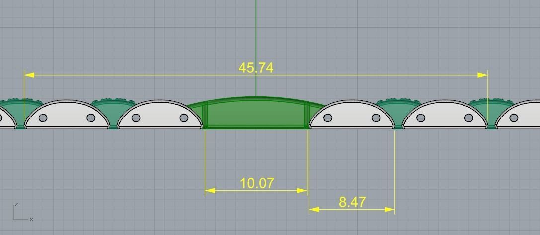 Bracelet Model 1557 3D print model_7